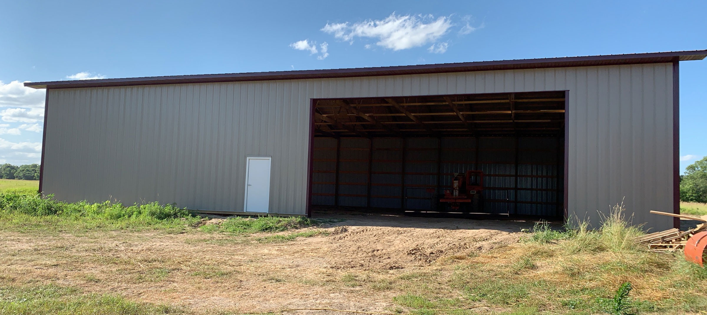 Pole Barn Machine Shed